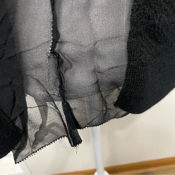 Max Azria Witchy Dark Romantic Sleeveless Cashmere Wool Silk Women’s Size Large - Picture 17 of 17